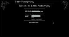 Desktop Screenshot of littlephotography.proofbuddy.com