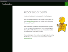 Tablet Screenshot of demo.proofbuddy.com